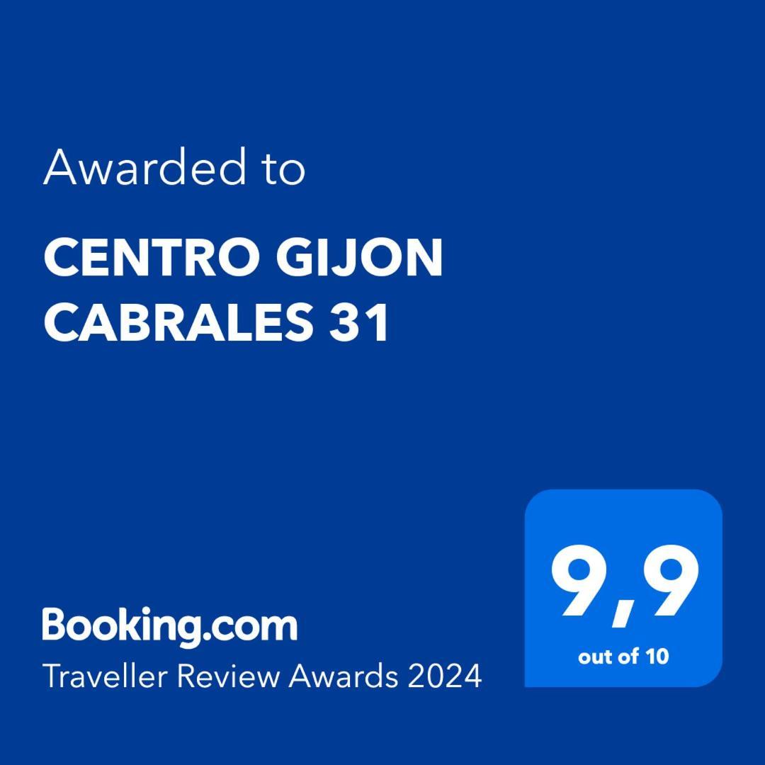 Centro Gijon Cabrales 31 Apartment ภายนอก รูปภาพ