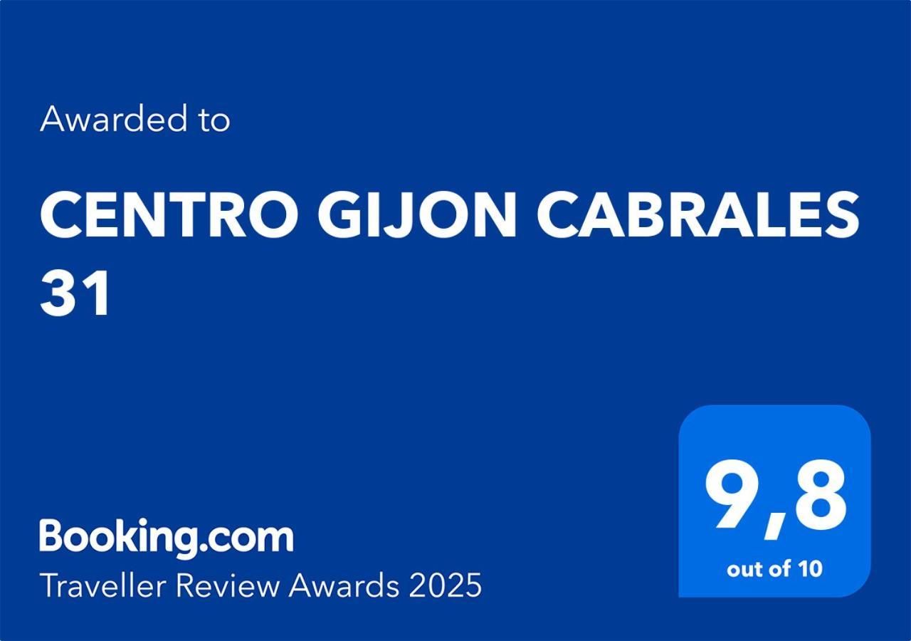 Centro Gijon Cabrales 31 Apartment ภายนอก รูปภาพ